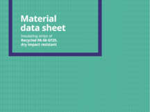 Material data sheet Recycled PA 66 GF25
